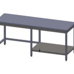 Table with shelve Table with shelve