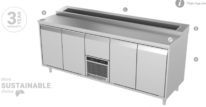SALADETTE COUNTER