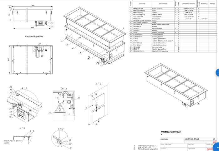 Drop-in Bain Marie Basin