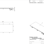 Build-in flush heated surface