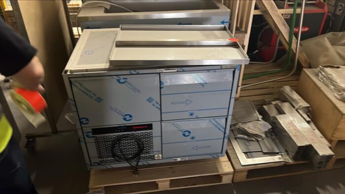 Cooling counter